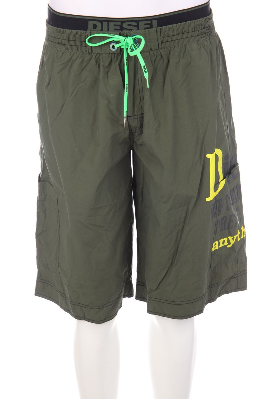 DIESEL - Schwimm-Shorts mit Statement-Print - W31