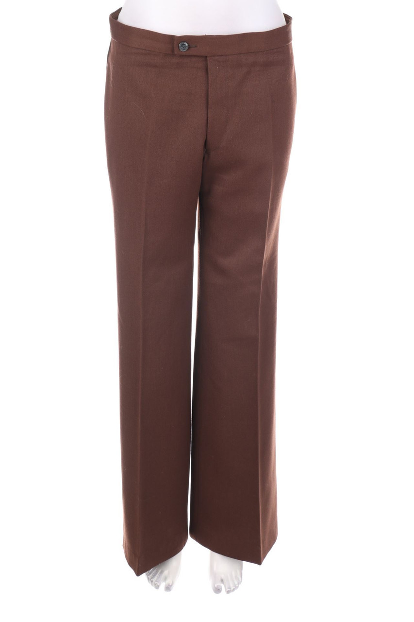 VINTAGE - Pleated Pants with Virgin Wool - W33