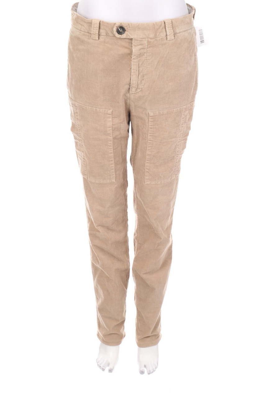 BRUNELLO CUCINELLI - Cord-Cargo-Hose mit aufgesetzten Taschen - D 40