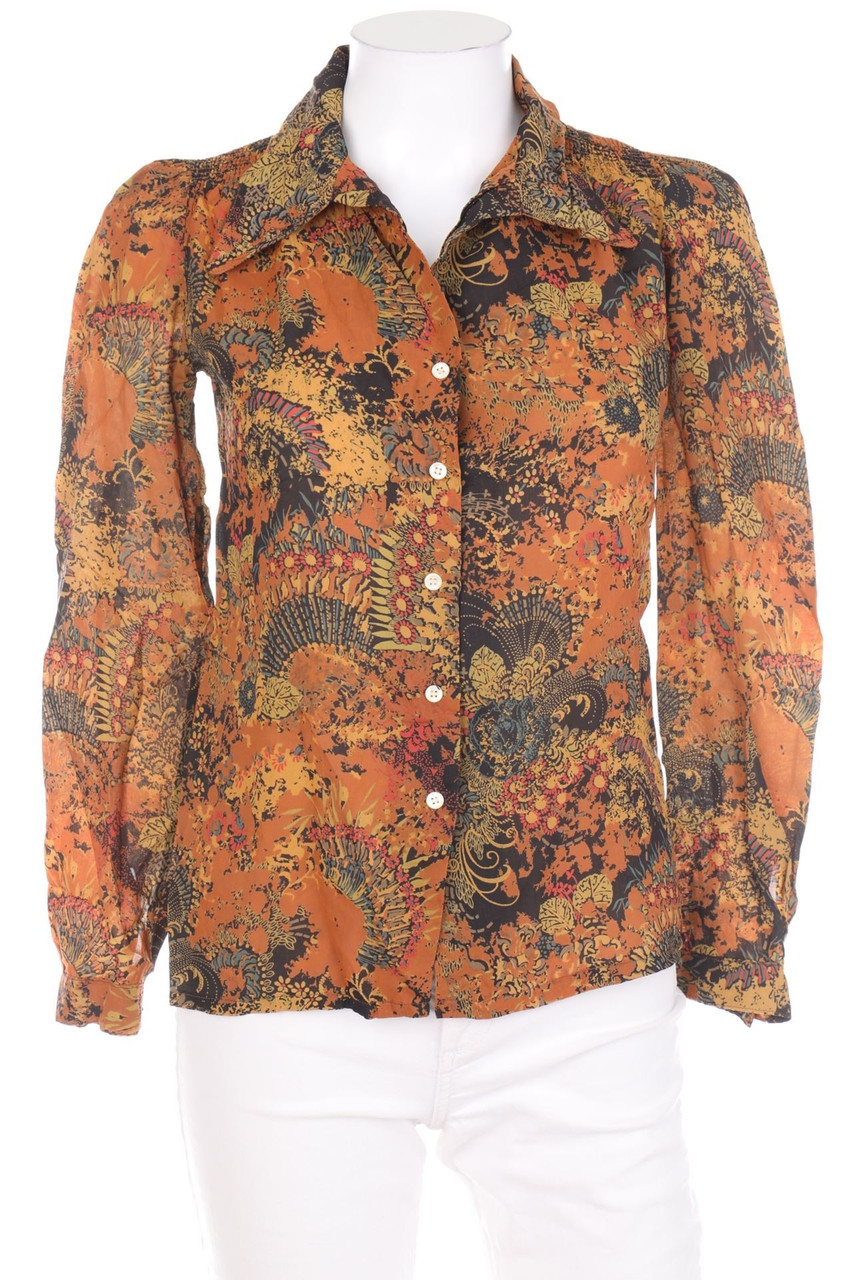 SAINT-CLAIR - Hemd-Bluse mit Print - D 36