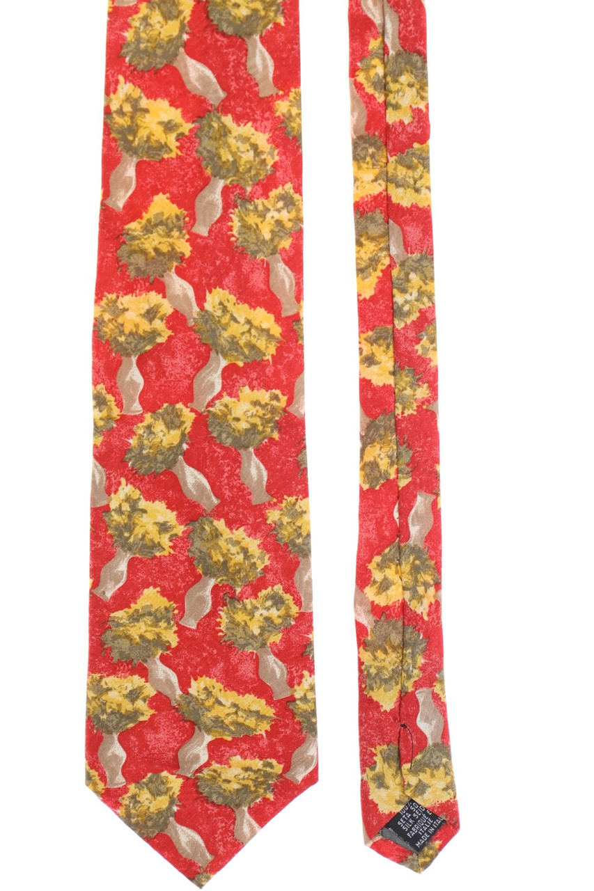 ungaro - Seiden-Krawatte mit Blumen-Print