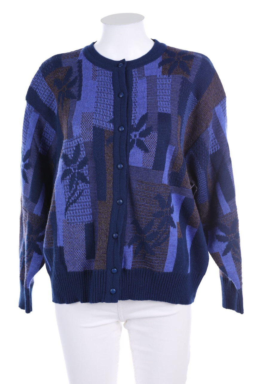 nuwina - Vintage-Cardigan mit Schurwolle - D 48