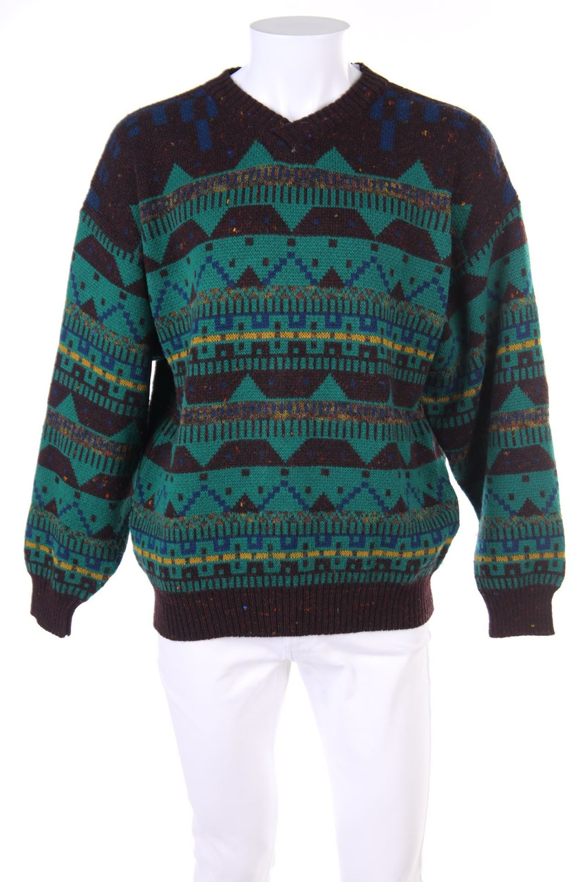 AL BRIGHT - Pullover mit geometrischem Muster - 50