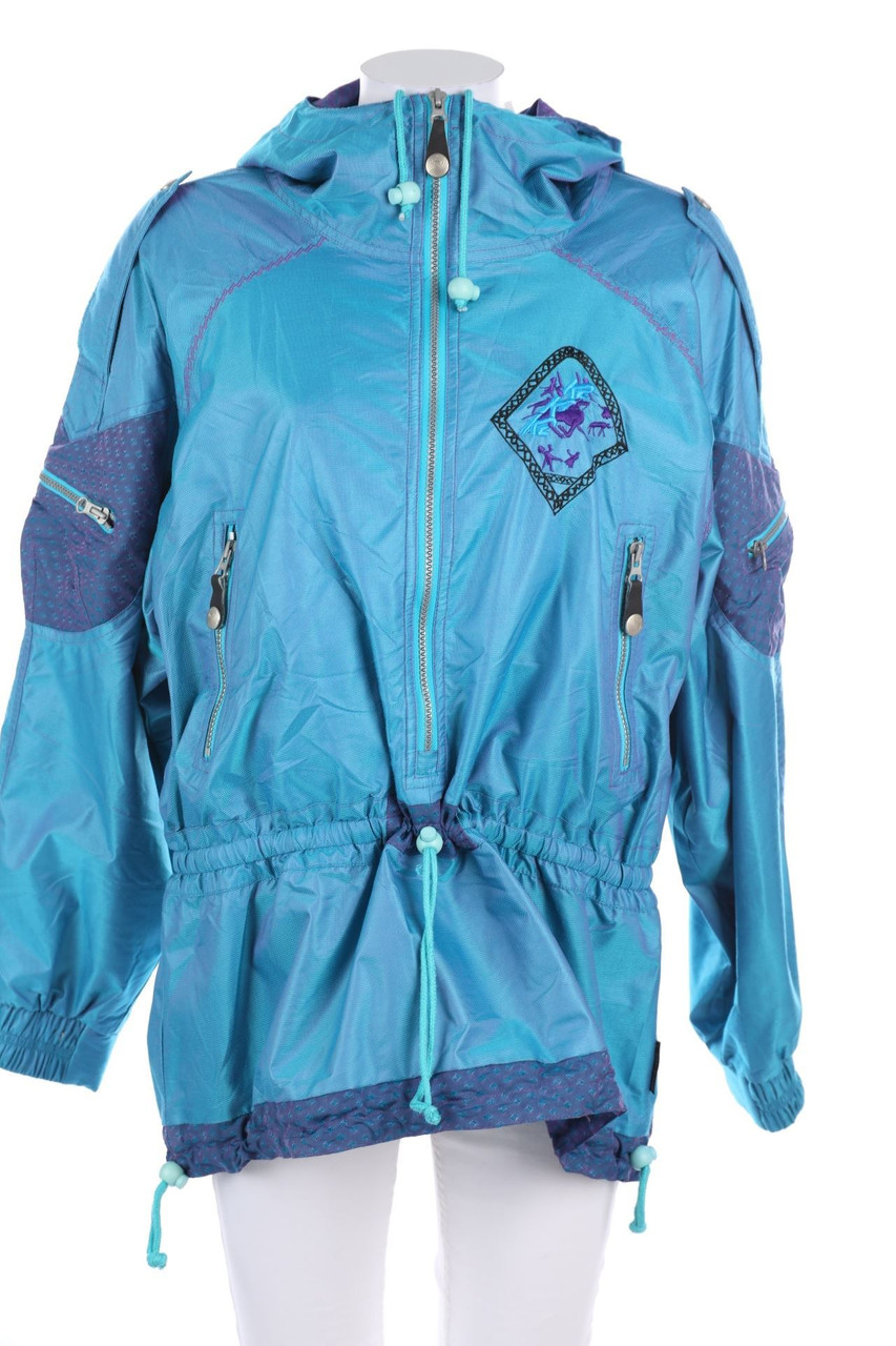 K2 - Vintage-Jacke mit Stickereien - M