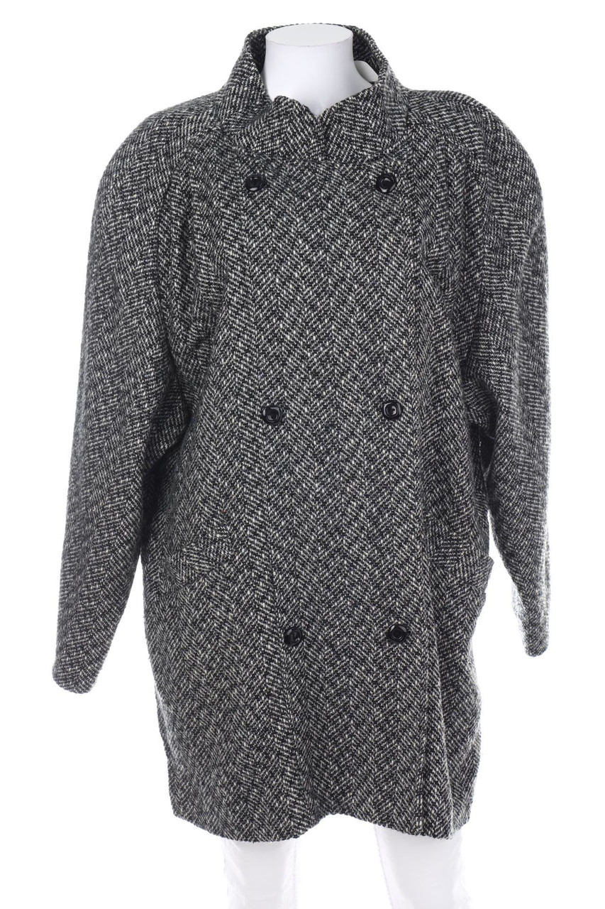 VINTAGE - Winter-Mantel aus Woll-Mix - D 44