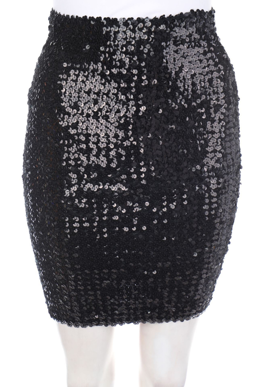 orsay - Vintage-Minirock mit Pailletten - D 30