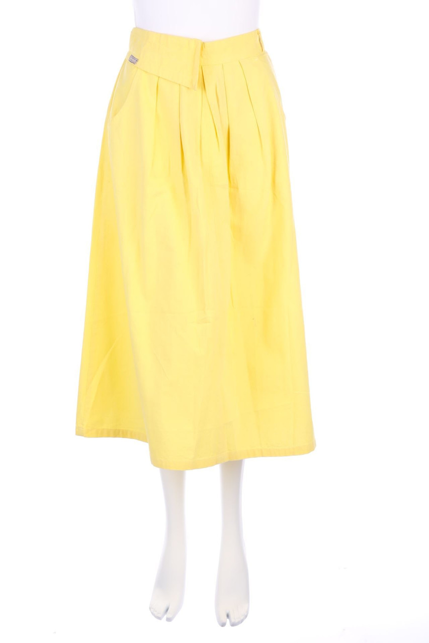 VINTAGE - Midirock mit Falten - D 36