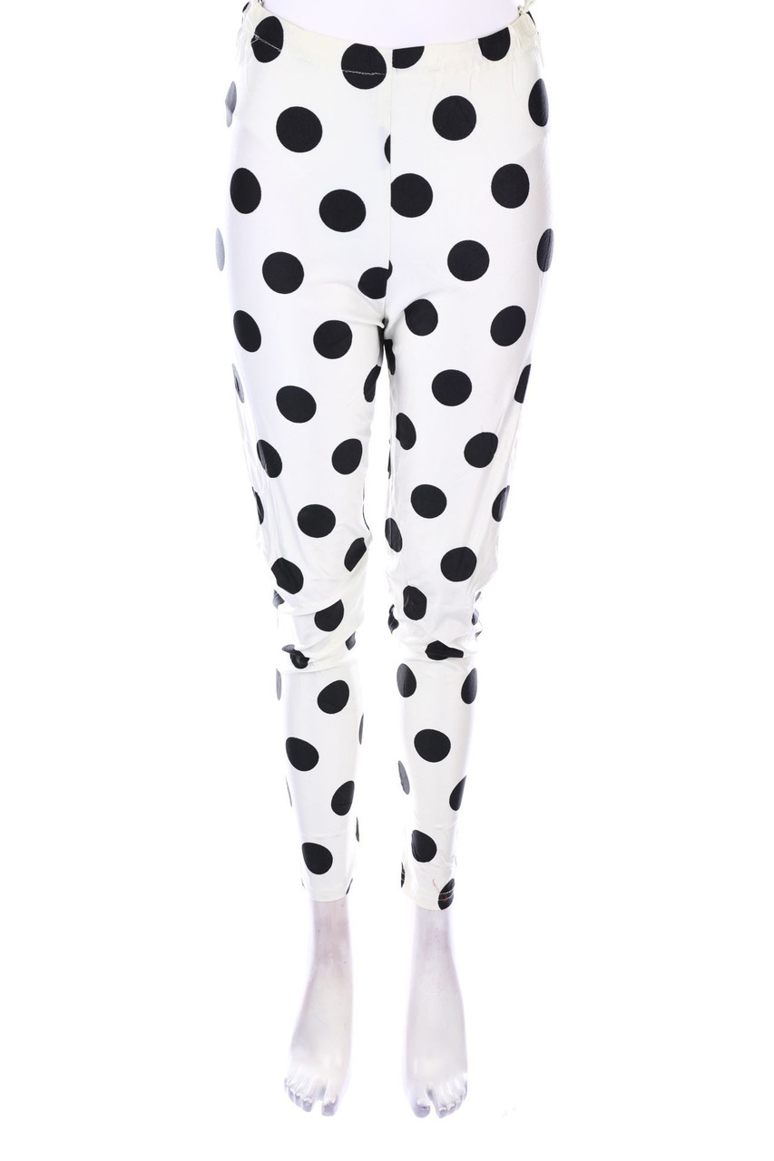 VINTAGE - Leggings mit Polka Dots - D 34