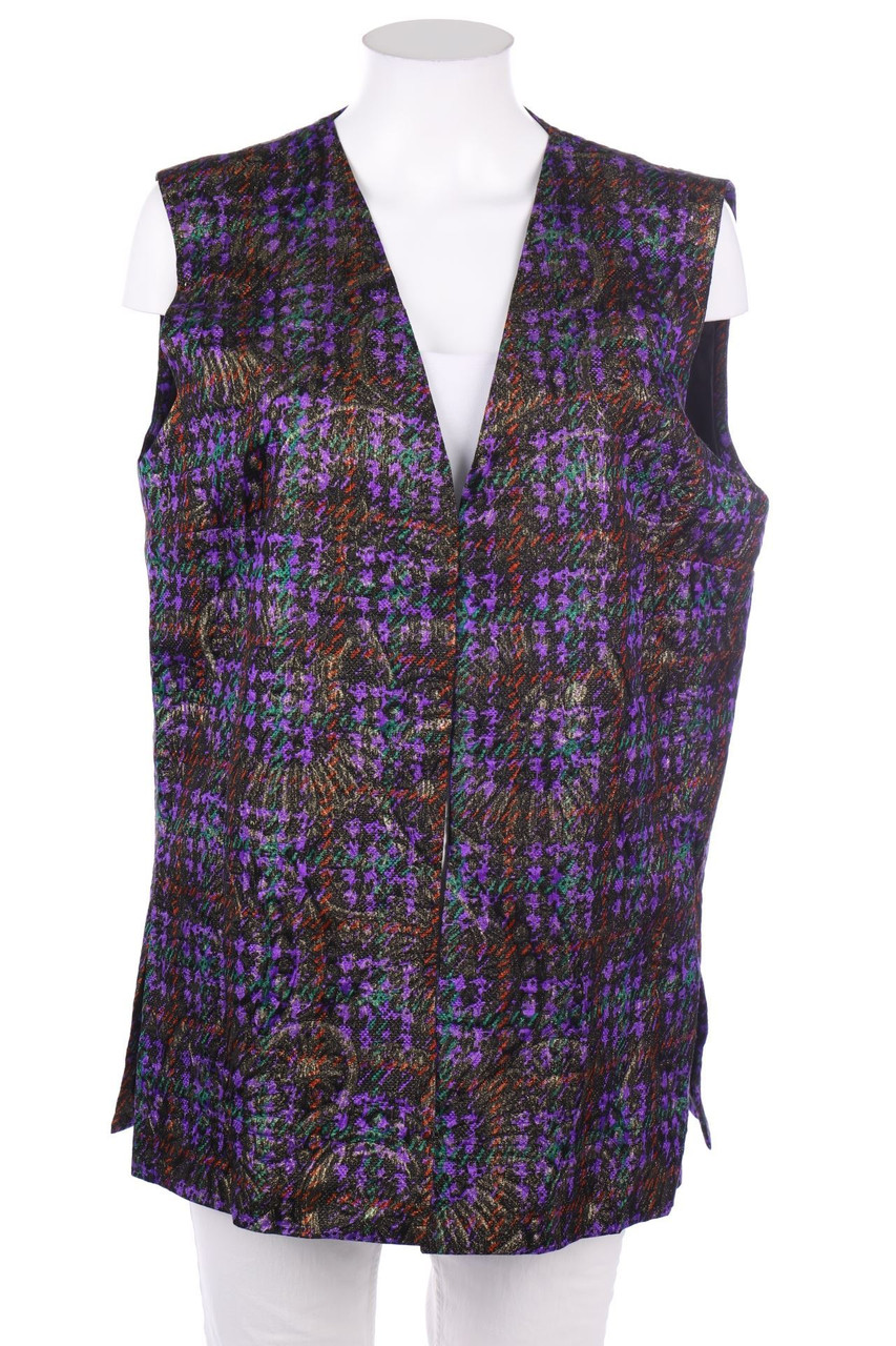 VINTAGE - Weste mit Metallic-Effekt - D 46