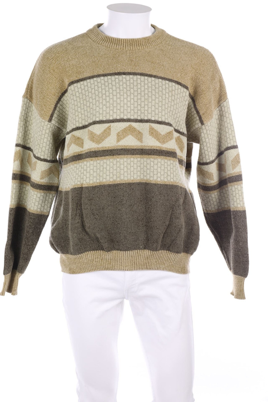 Rivelli - Pullover aus Woll-Mix mit geometrischem Muster - 56