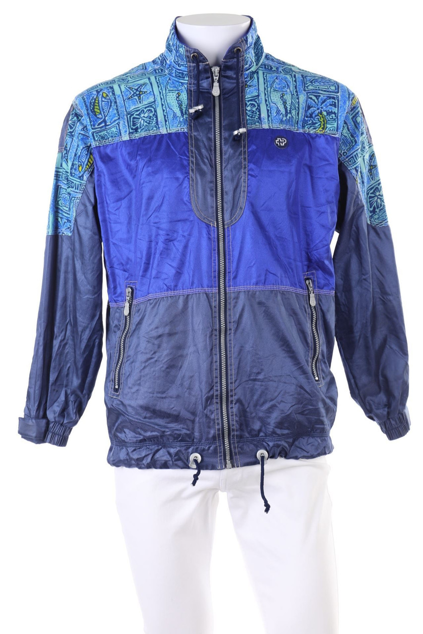 VINTAGE - Sportjacke mit Print - XS