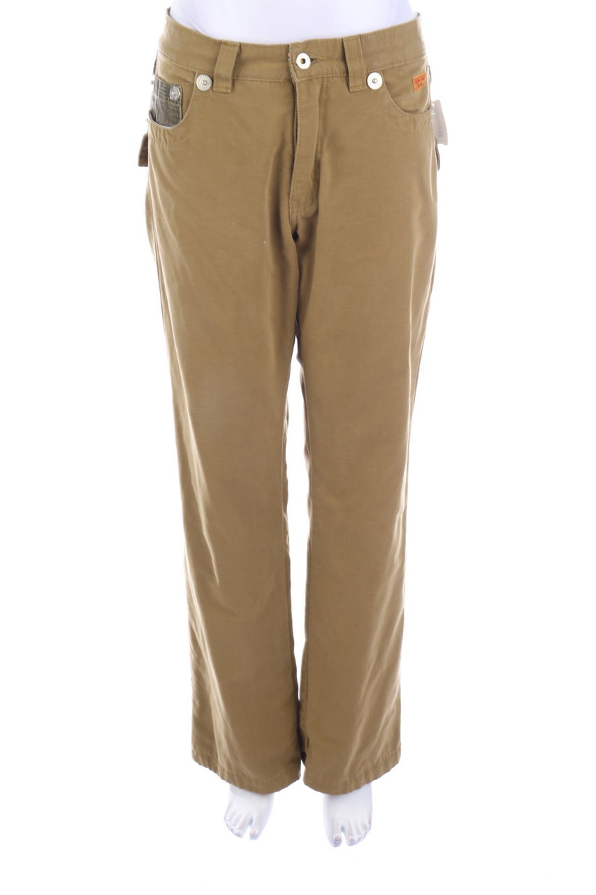 MOSCHINO - Straight Cut Jeans mit Karo-Muster - W32