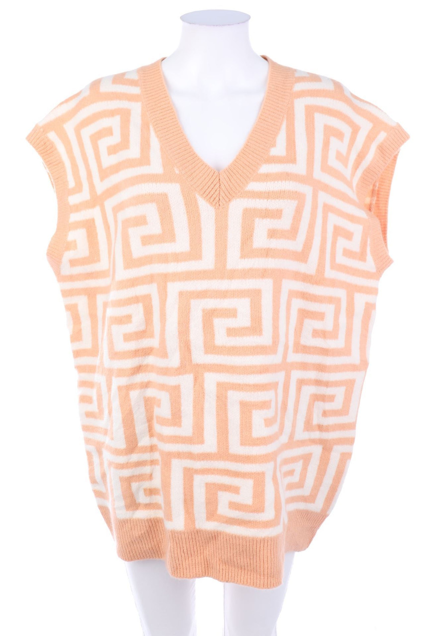 VINTAGE - Pullunder mit Muster - ONE SIZE