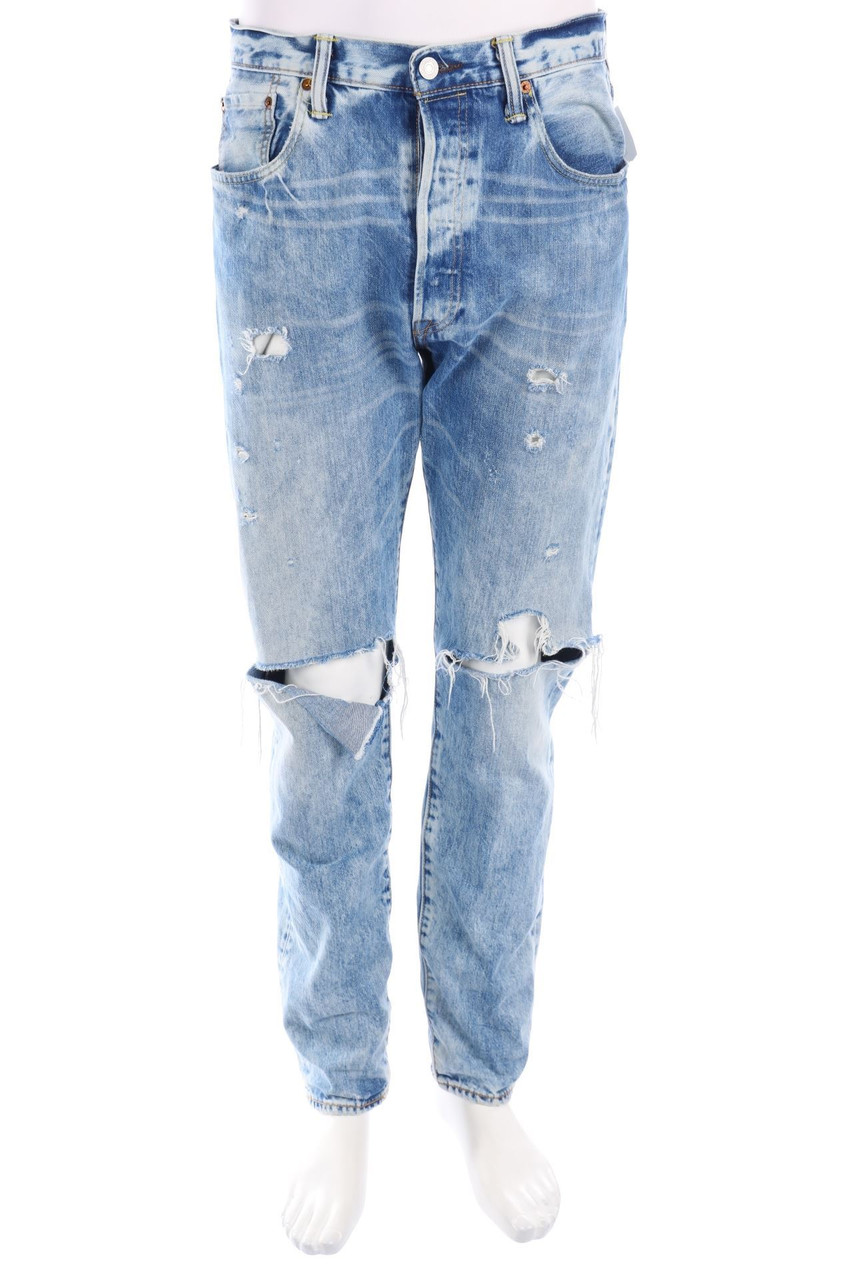 LEVI´S - Destroyed Straight Cut Jeans - W34