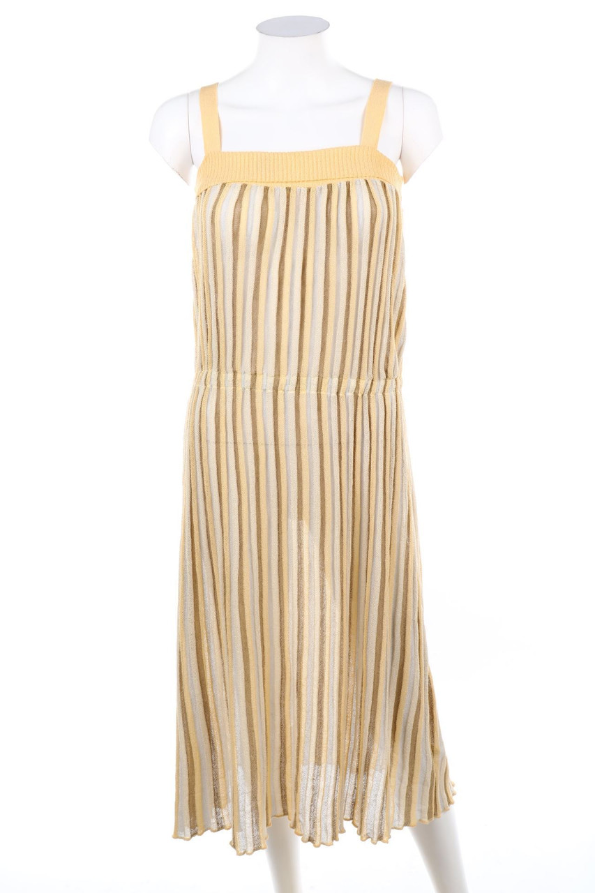 SIGA JONER - Streifen-Strickkleid - D 38