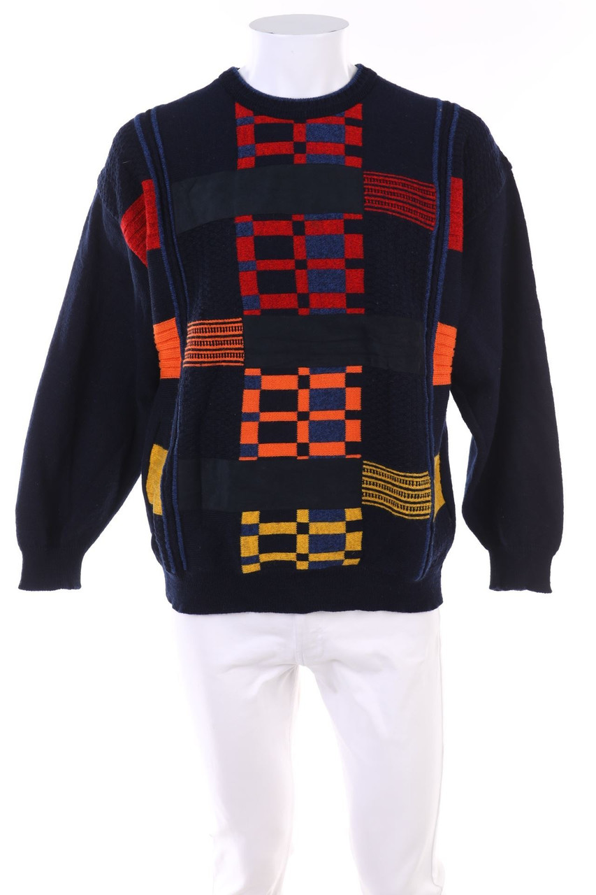 BUECKLE - Pullover mit geometrischem Muster - XXL
