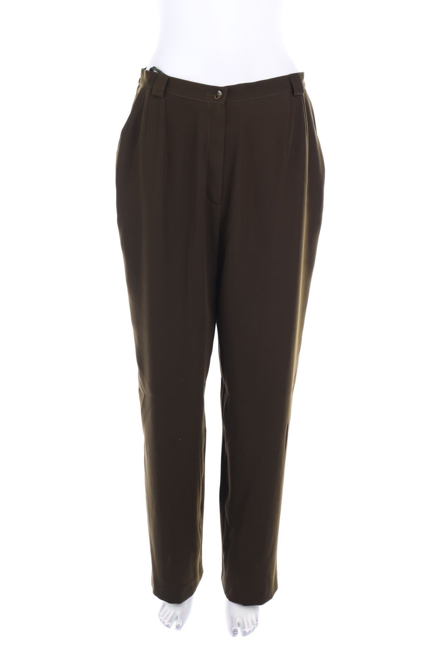 Elegance - High Waist-Bundfaltenhose - D 42