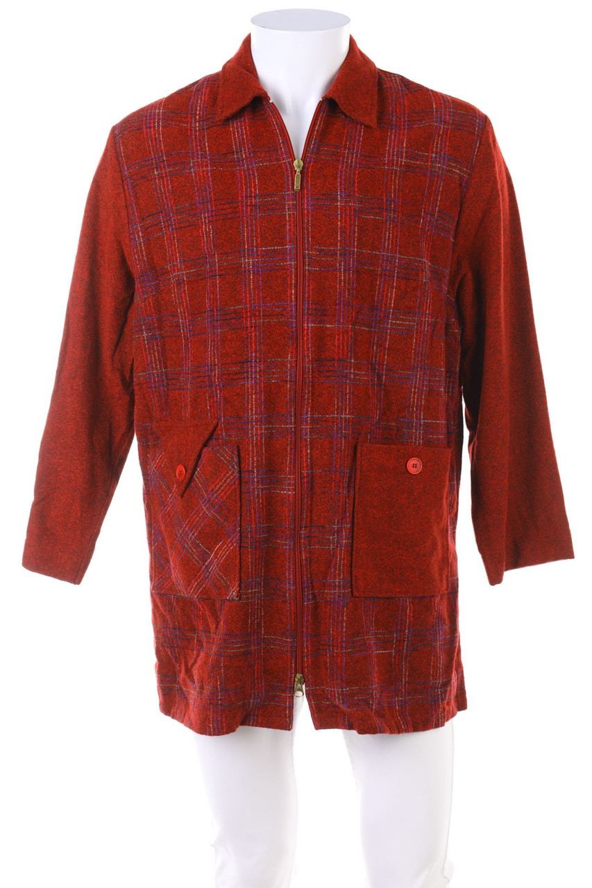 LUIGI LAMBERTINO - Jacke mit Tartan-Muster - 44