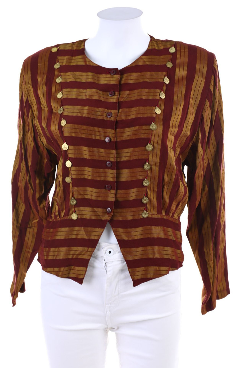 Pinya - Hemd-Bluse mit Applikationen - D 38