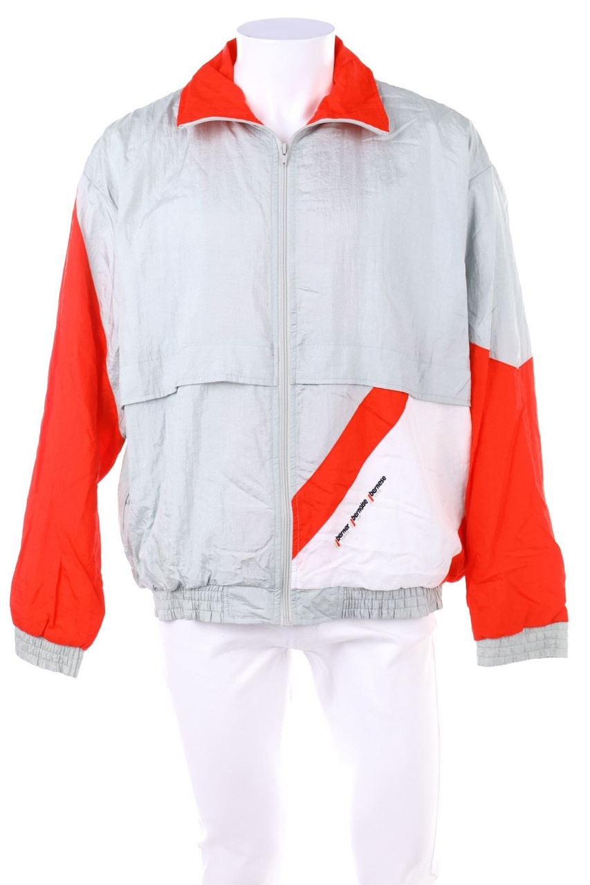 TRIKORA - Vintage-Sportjacke mit Logo-Stickerei - XL