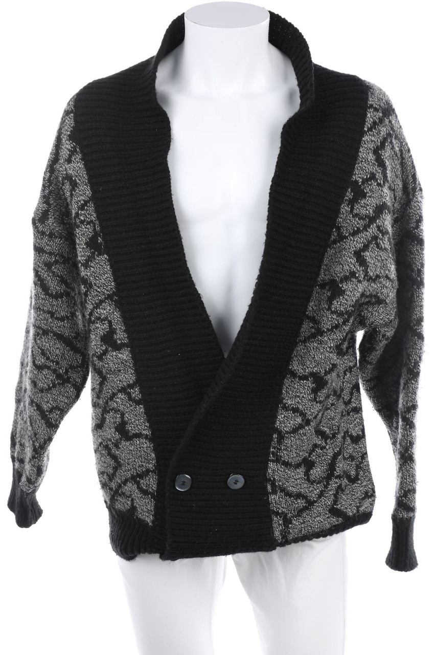 No Label - cardigan, Wool-Blend - S
