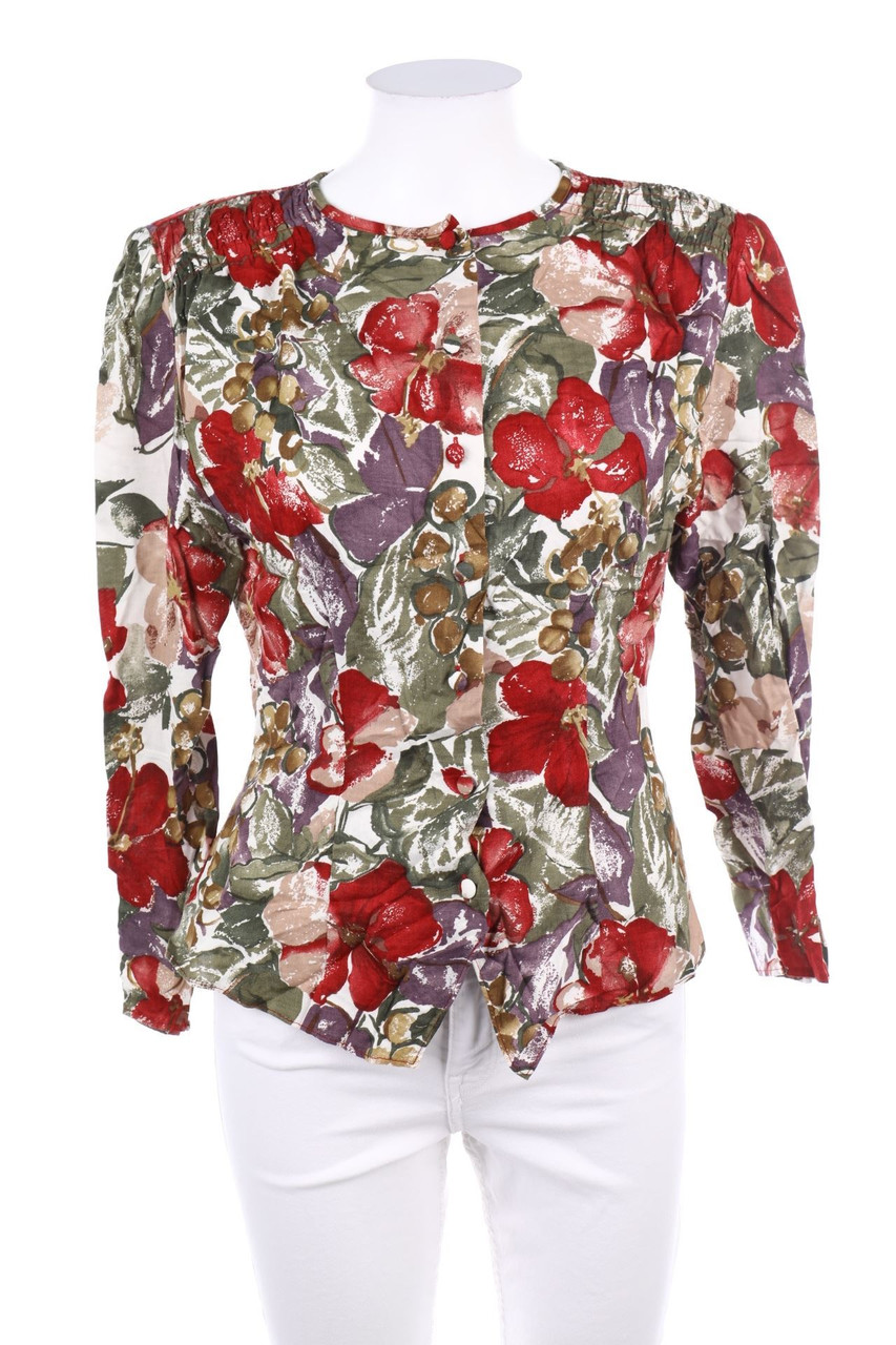 St Michael FROM MARKS & SPENCER - Bluse mit Blumen-Print - D 36