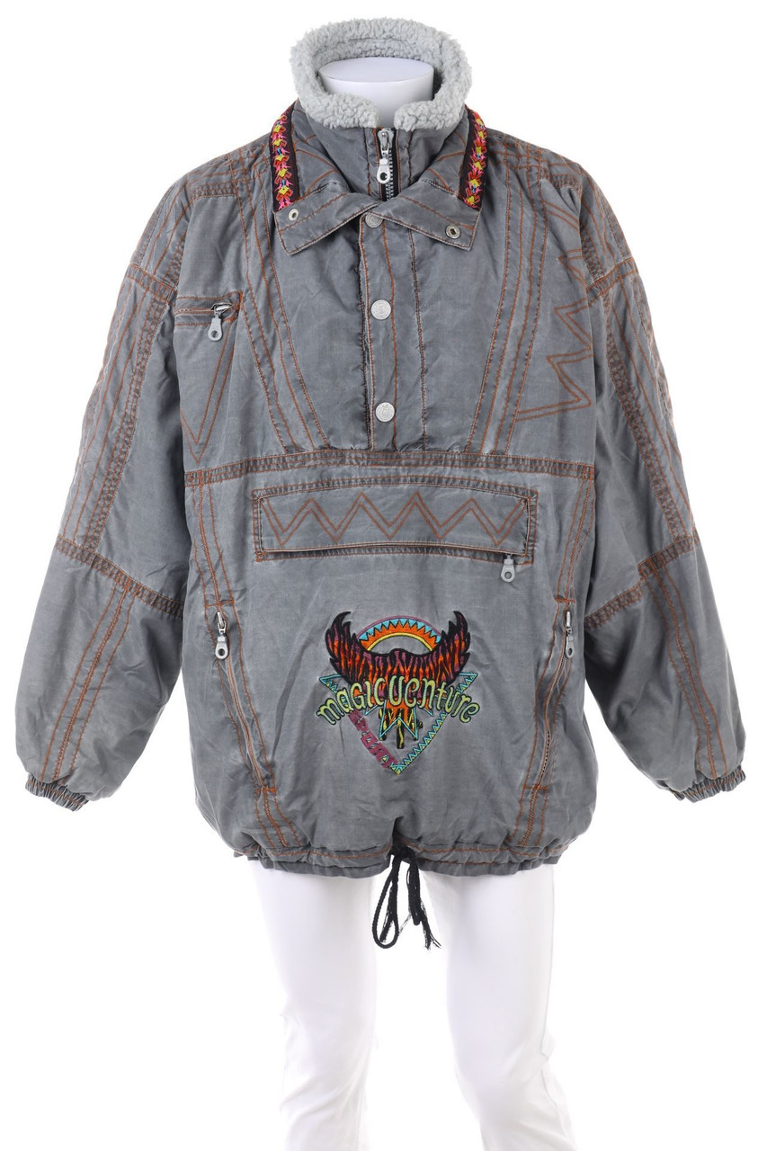 Magic Venture - Windbreaker-Jacke mit Stickereien - 50
