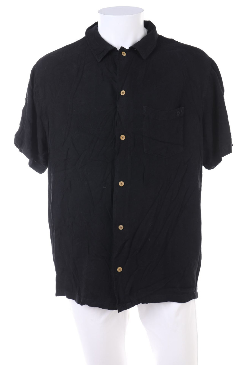 Honolua Surf Co. - Vintage-Kurzarm-Hemd mit aufgesetzten Taschen - L