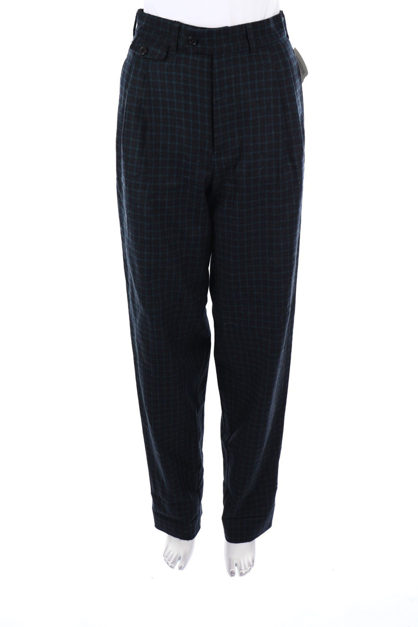 ROBE DI KAPPA - Bundfaltenhose aus Woll-Mix - XS