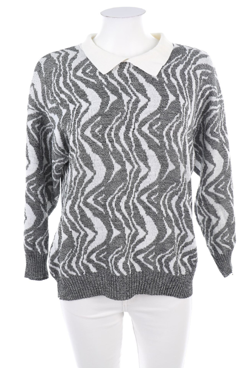 VINTAGE - Pullover with Pattern - M