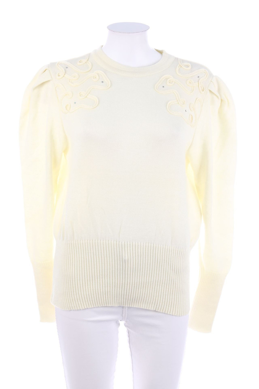 Julietta - Vintage-Strick-Pullover mit Pailletten - D 40