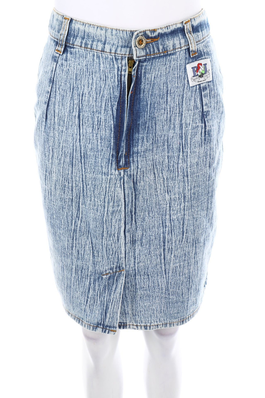 VINTAGE - Used Look-Jeansrock - D 38