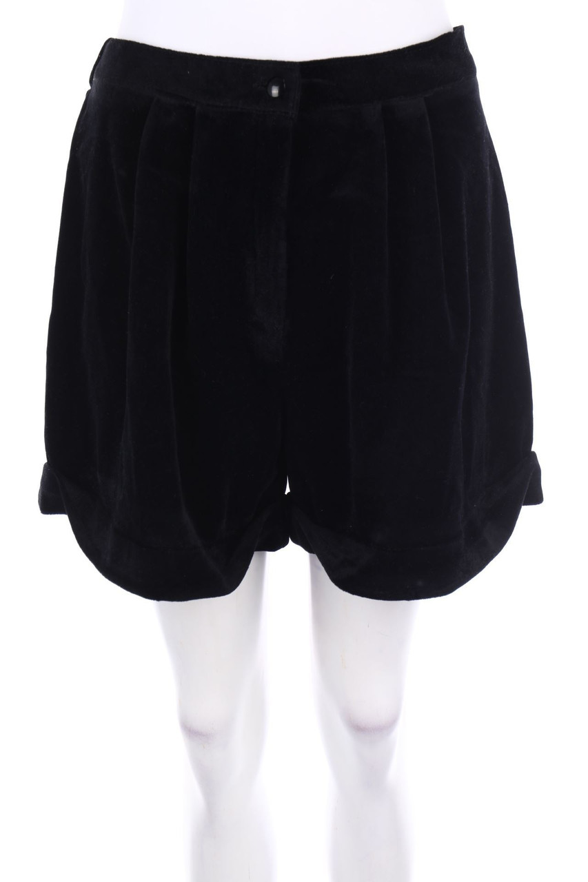 VINTAGE - Samt-Shorts - D 36
