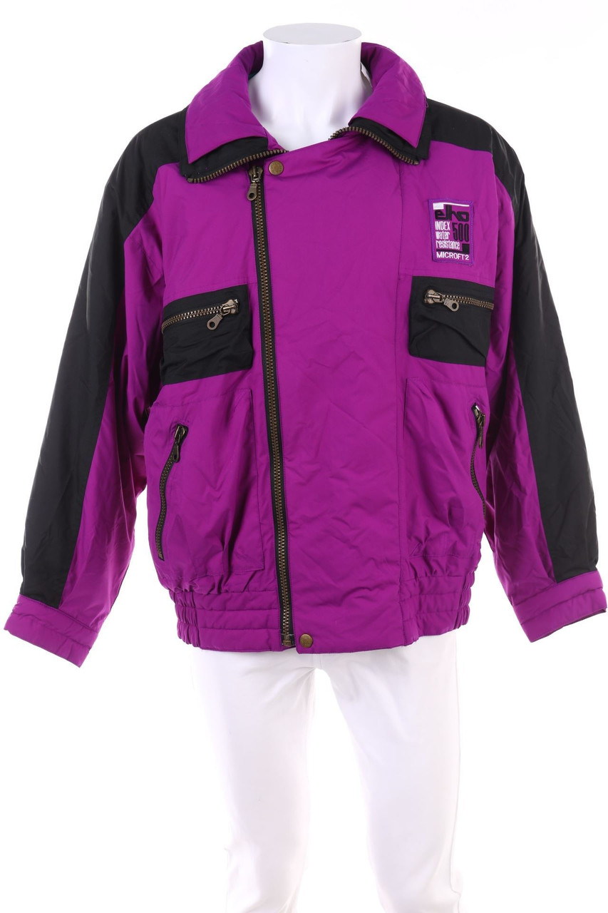 elho - wattierte Jacke mit Logo-Stickerei - 50