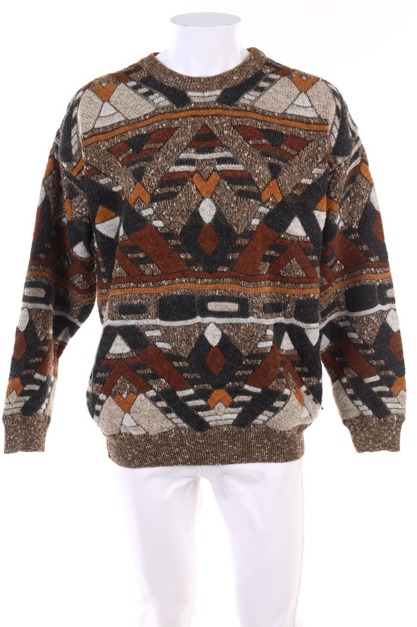 BALAFRE - Pullover mit Muster aus Woll-Mix - 50