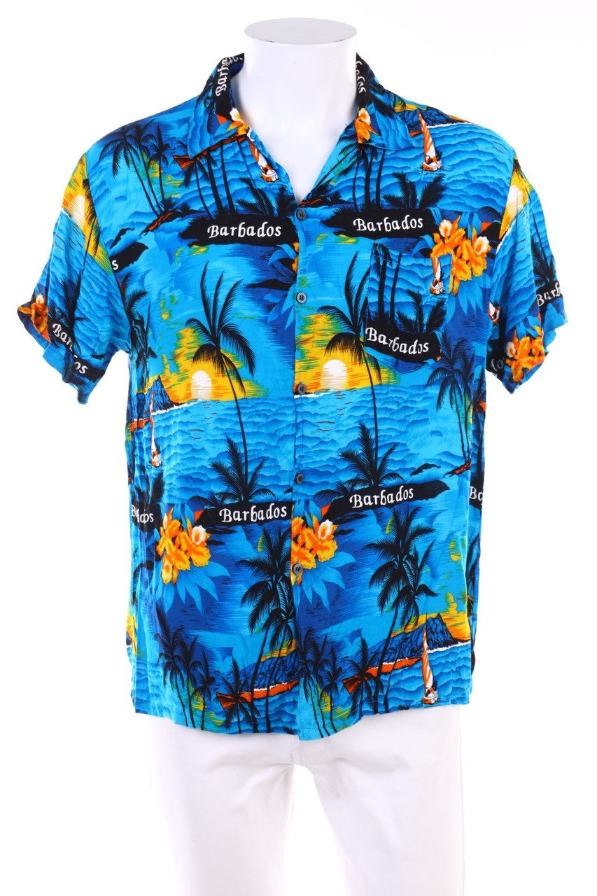Barbados - Hawaii Hemd aus Viskose - L