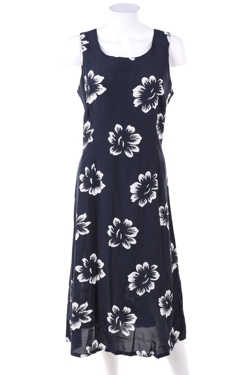 TREND - Midikleid mit Blumen-Print - D 40