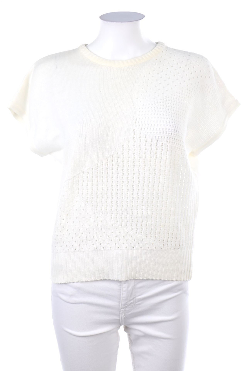 VINTAGE - Shortsleeve Pullover with Overcut Shoulder - XXL