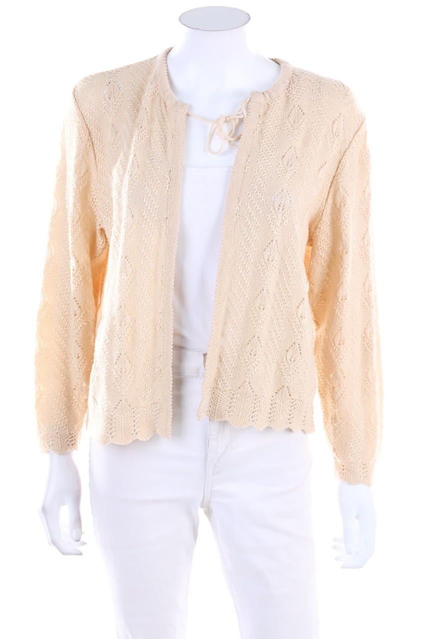 VINTAGE - Cardigan, Open Knit - L
