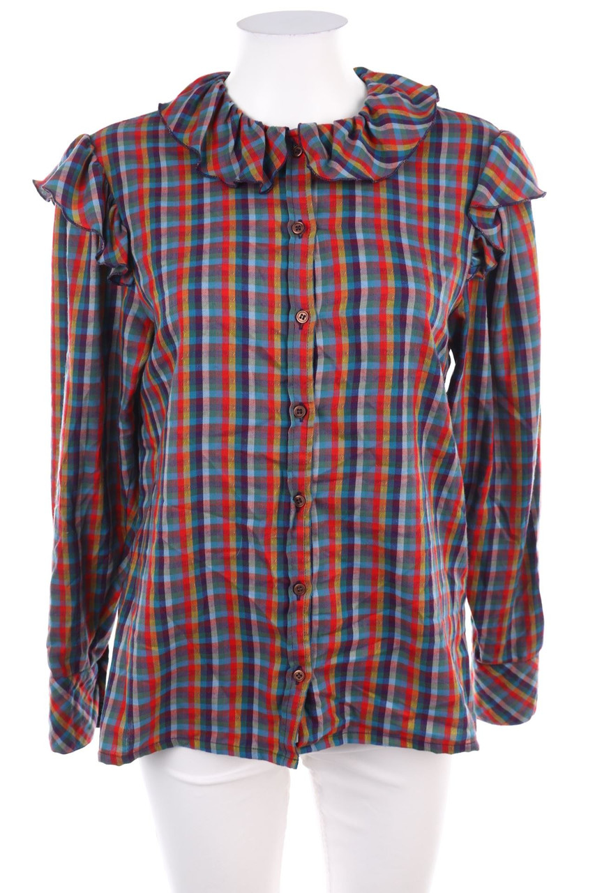 aktuell - Bluse mit Volants - D 40