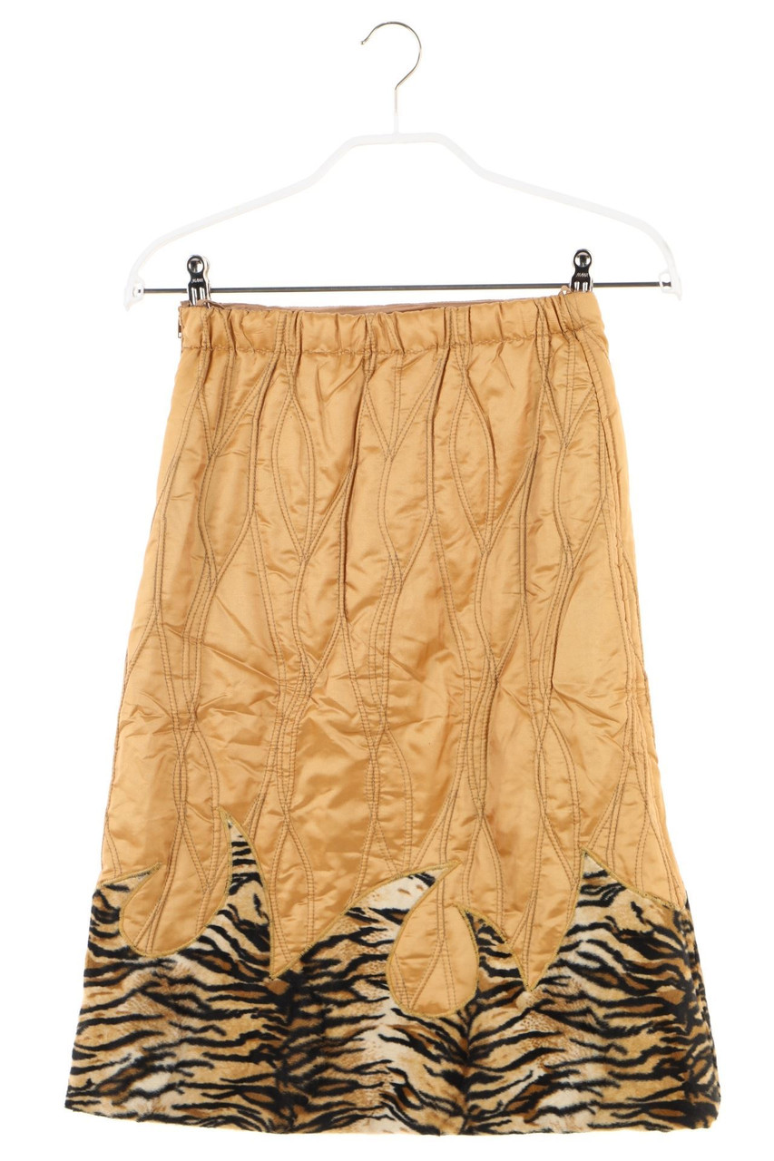 VINTAGE - Rock mit Animal-Print - XXS