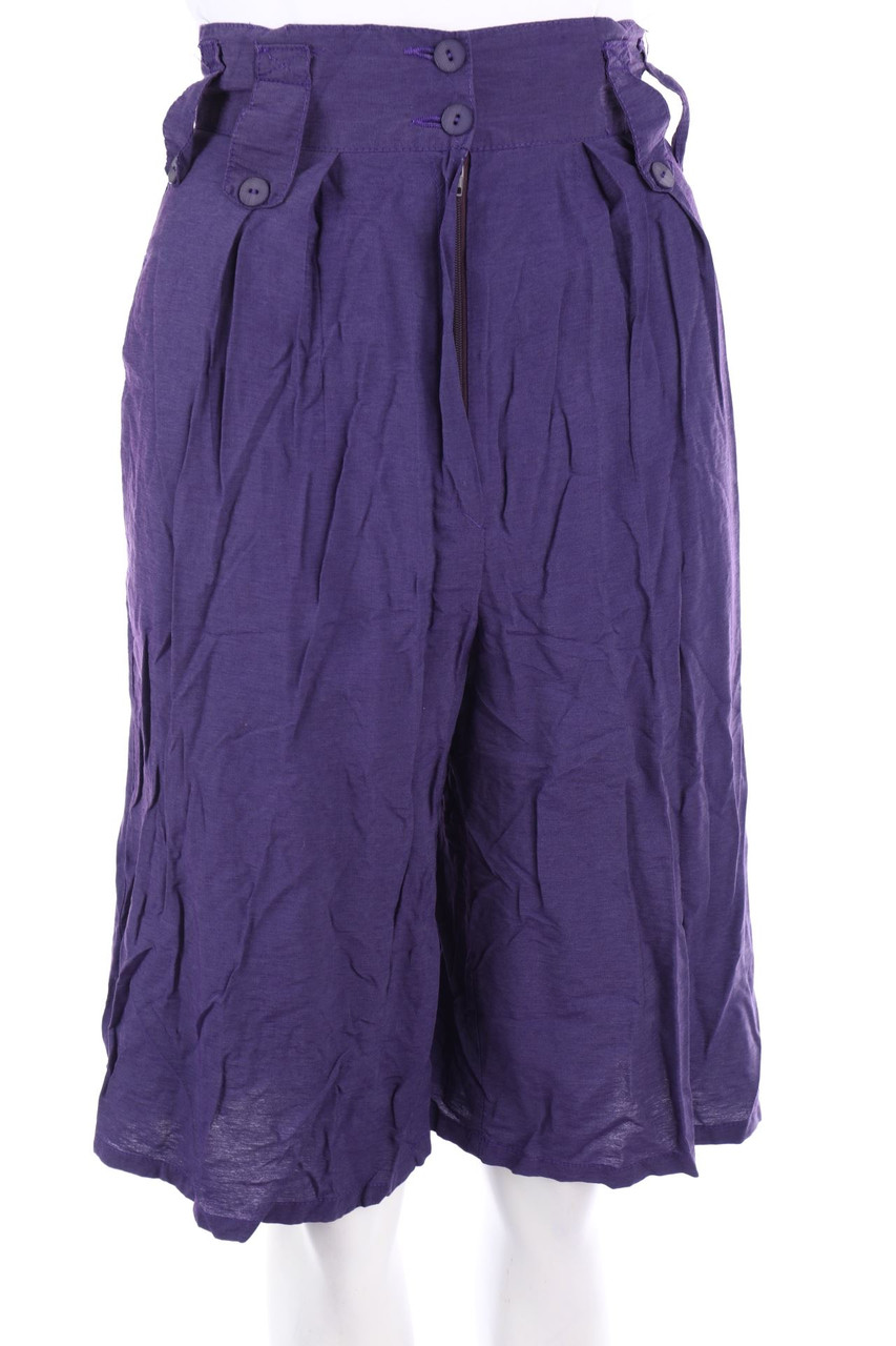 VINTAGE - Shorts aus Viskose-Mix - D 36