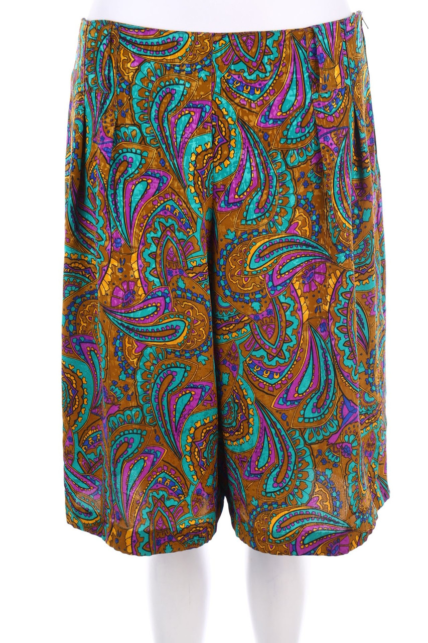 VINTAGE - Bermuda-Shorts mit Muster - D 42