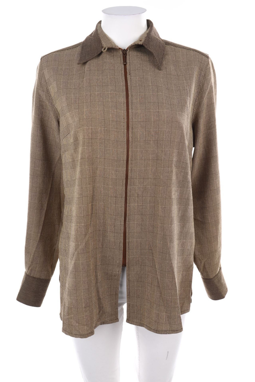 VINTAGE - Karo-Jacke - D 38