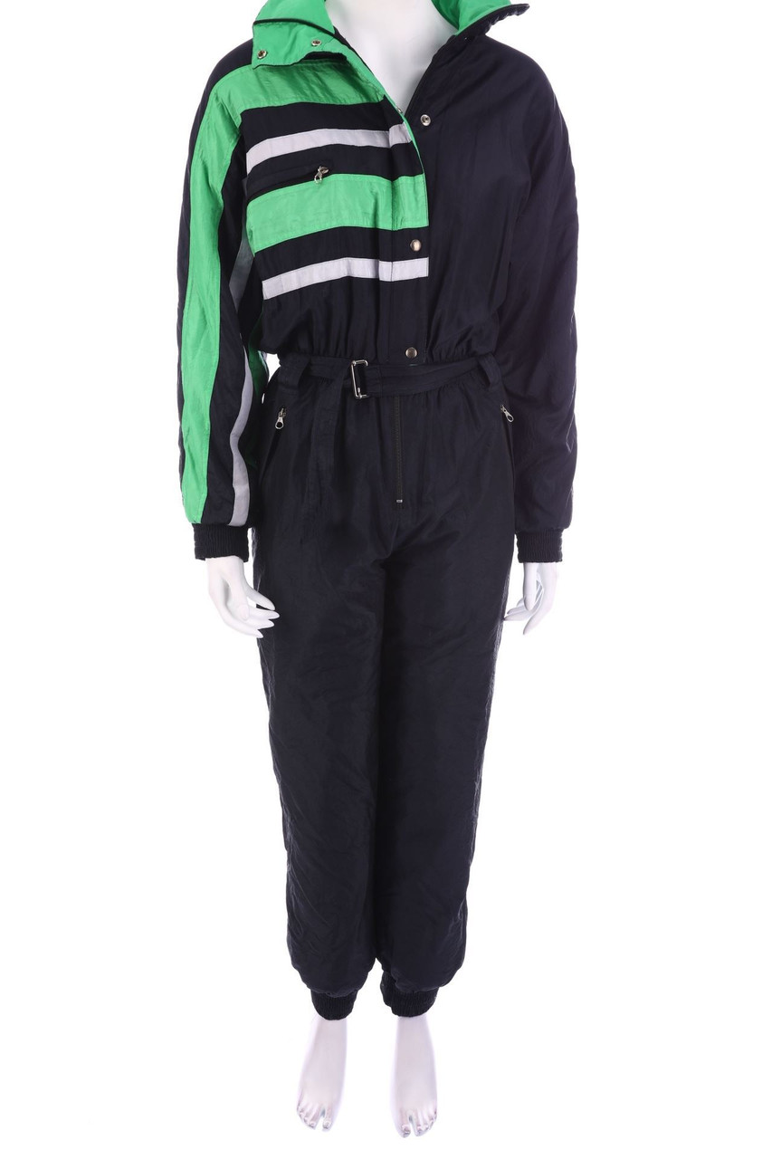 VINTAGE - Ski-Anzug mit Gürtel - D 40