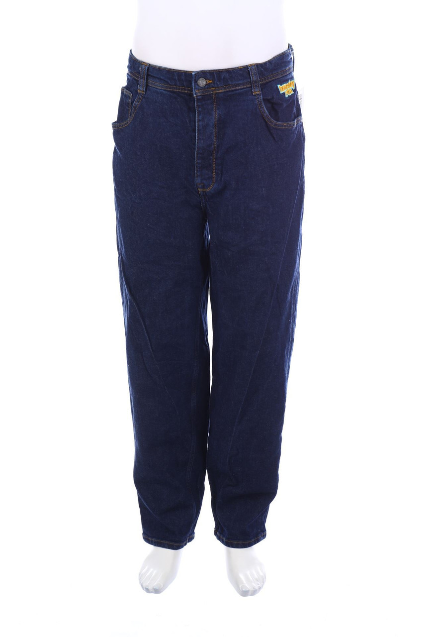 HOME BOY loud-couture - 90s-Jeans mit Logo-Stickerei - W38