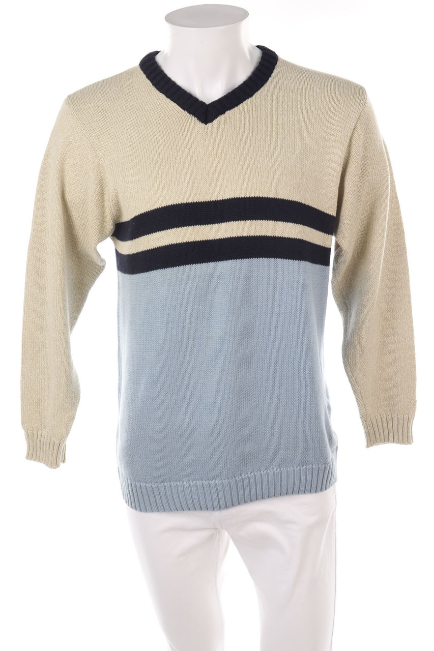 VINTAGE-TEIL - V-Neck-Pullover - XS