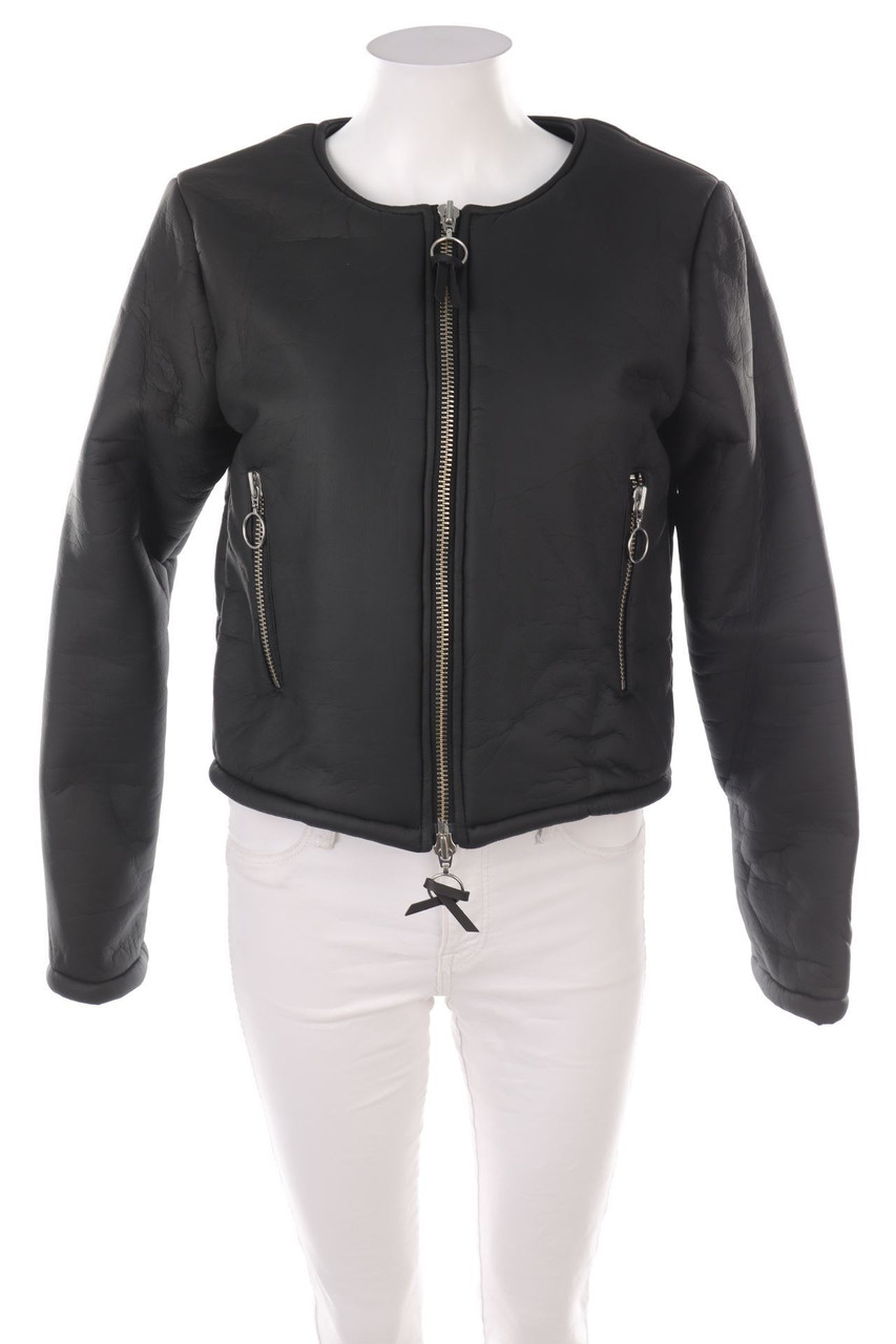 LIBERTINE-LIBERTINE - Faux Leather-Jacke mit Teddy-Futter - L