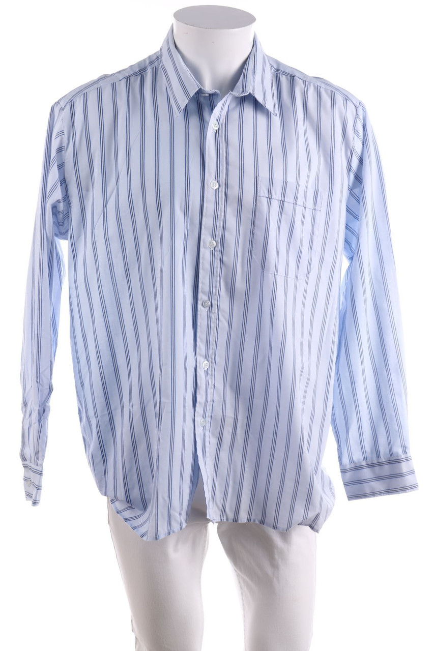 C&A - Vintage-gestreiftes Hemd - 43