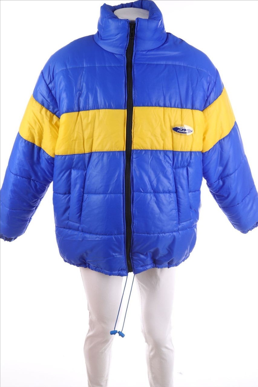 VINTAGE - Colour Blocking-wattierte Jacke - XL